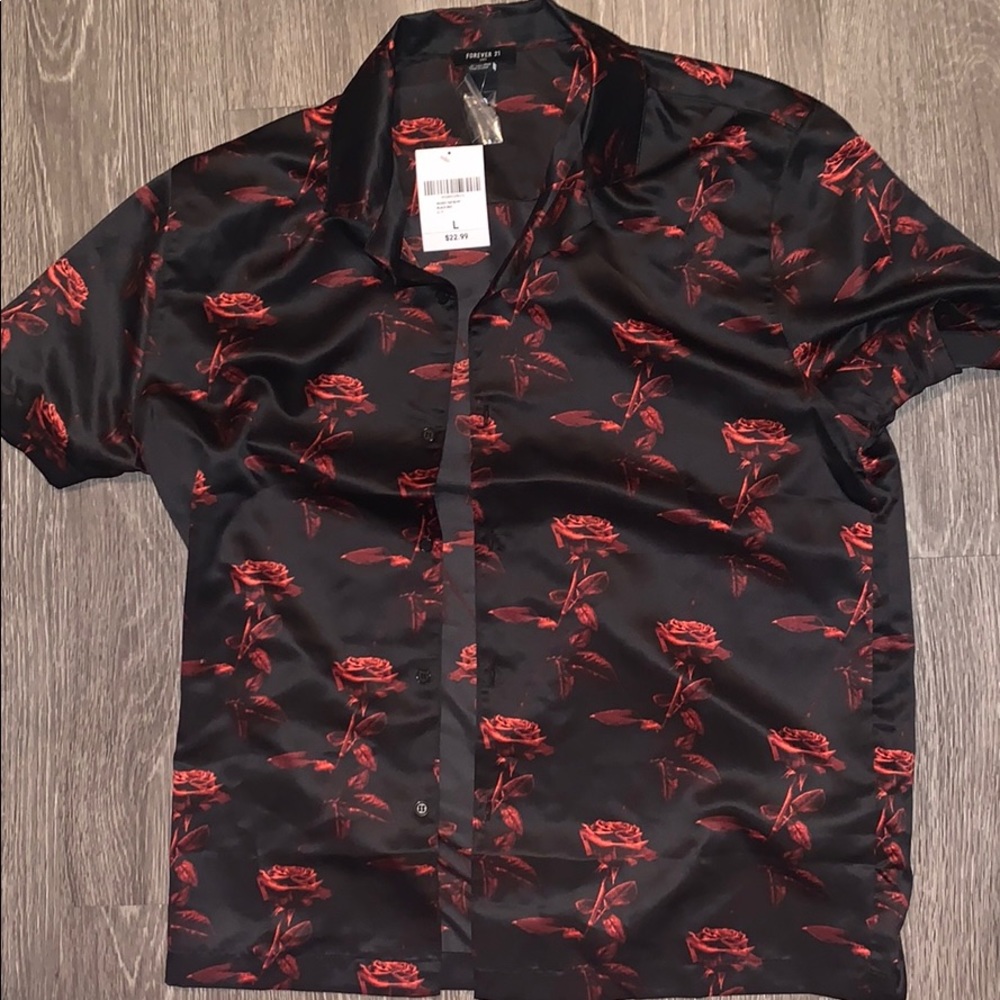 Forever 21 short sleeve woven top